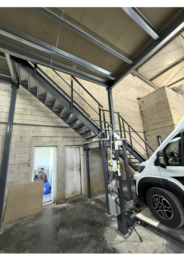 Photo chantier escalier