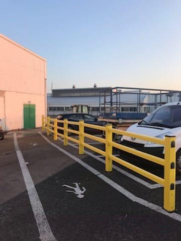 Protection pietonne exterieure