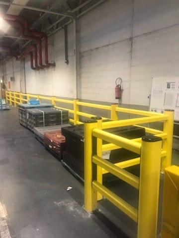 Protection pietonne interieure