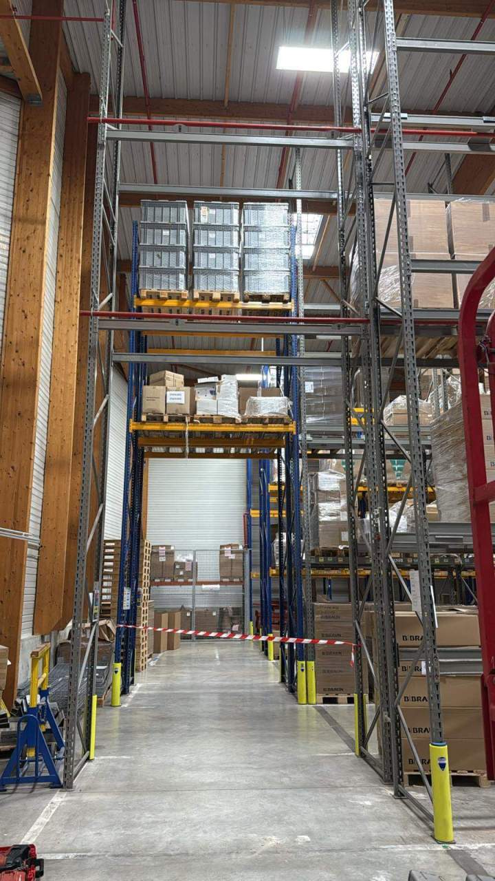 Rack à palette avant